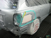 トヨタ カローラ損傷部分